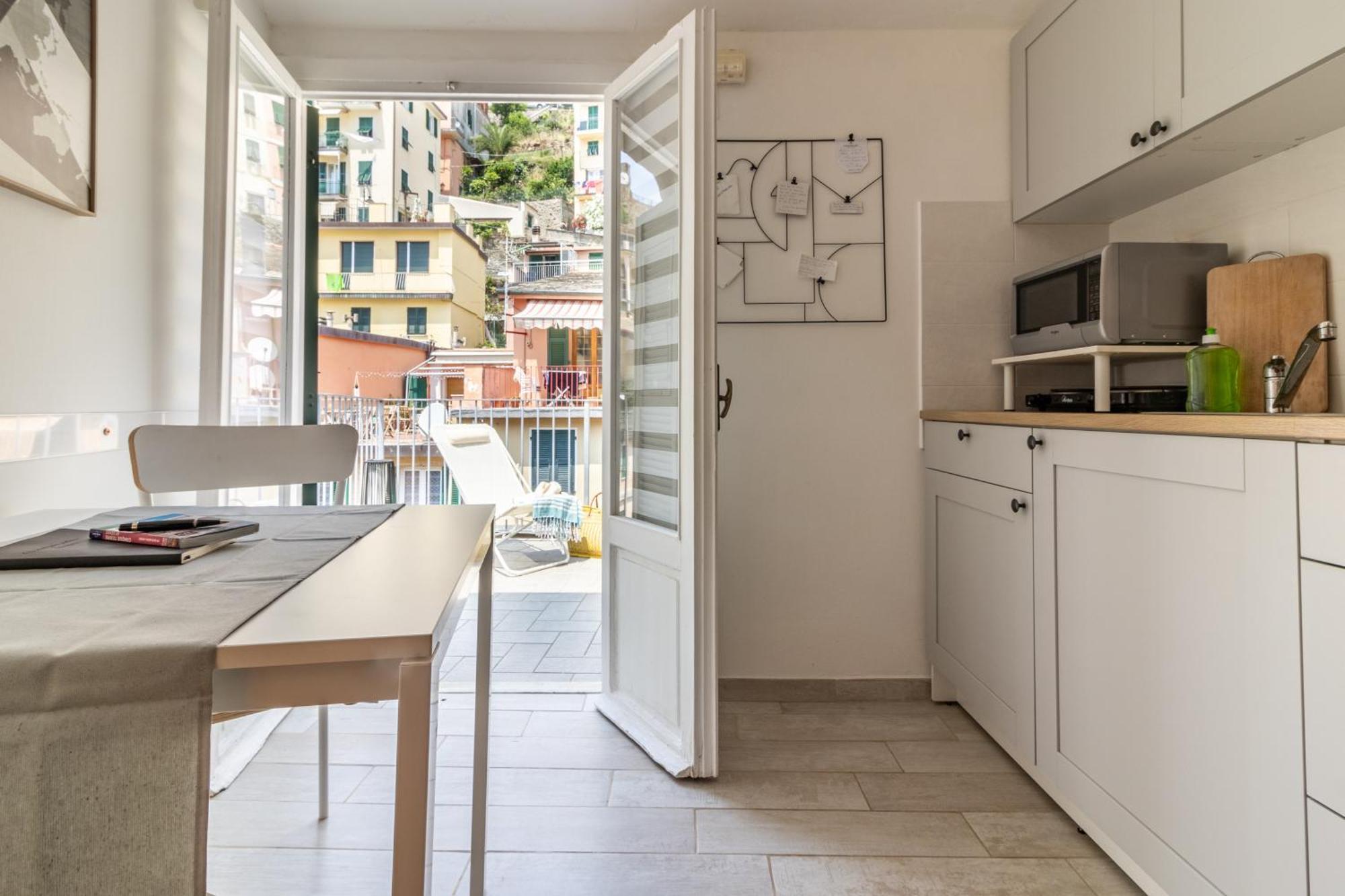 Wanderjohn Penthouse 5Terreparco Lejlighed Riomaggiore Eksteriør billede